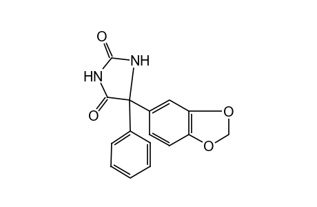 5-[(3,4-METHYLENEDIOXY)PHENYL]-5-PHENYLHYDANTOIN