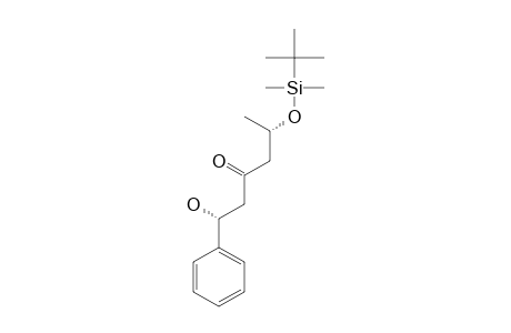 (1S,5S)-5-TERT.-BUTYLDIMETHYLSILYLOXY-1-HYDROXY-1-PHENYL-3-HEXANONE