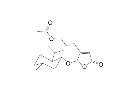 5-Menthyloxy-4-(3-acetoxypropenyl)furan-2(5H)-one