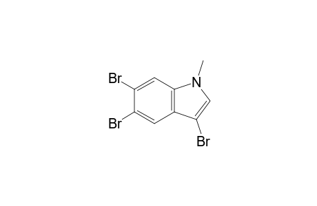 3,5,6-tribromo-1-methyl-indole