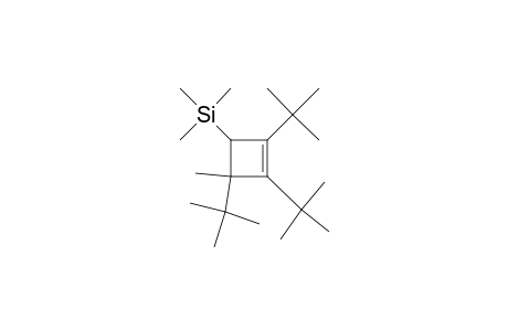 1,2,3-tri(t-Butyl)-3-methyl-4-(trimethylsilyl)-1-cyclobutene