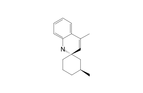 (1R,3R)-3,4'-DIMETHYLSPIRO-[CYCLOHEXAN-1,2'(1'H)-CHINOLINE]