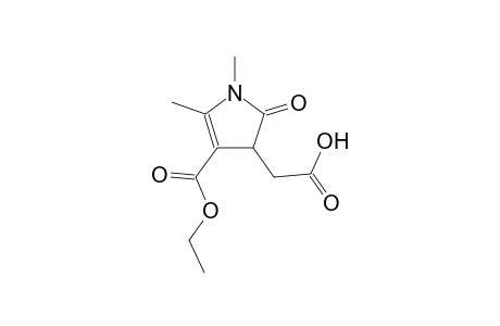 [4-(ethoxycarbonyl)-1,5-dimethyl-2-oxo-2,3-dihydro-1H-pyrrol-3-yl]acetic acid