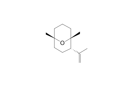 trans-l,5-Dimethyl-2-isopropenyl-9-oxabicyclo[3.3.1]nonane