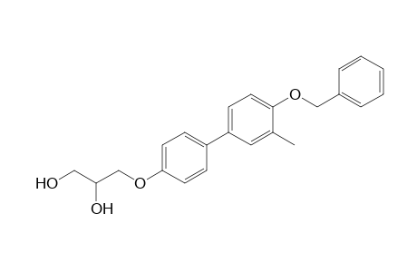 3-(4'-Benzyloxy-3'-methylbiphenyl-4-yloxy)propane-1,2-diol