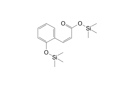 trans-2-hydroxycinnamic acid, 2TMS