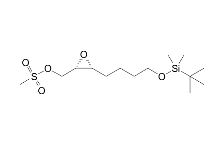 [(2S,3R)-3-[4-[tert-butyl(dimethyl)silyl]oxybutyl]oxiran-2-yl]methyl methanesulfonate