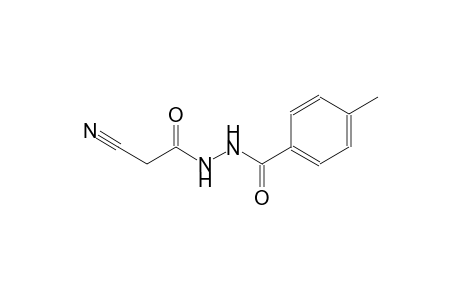 acetic acid, cyano-, 2-(4-methylbenzoyl)hydrazide