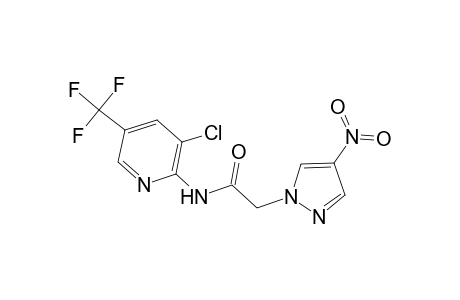N-(3-Chloro-5-trifluoromethyl-pyridin-2-yl)-2-(4-nitro-pyrazol-1-yl)-acetamide