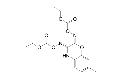 7-Methyl-2,3-bis(ethoxycarbonyloxyimino)-2,3-dihydro-4H-[1,4]benzoxazine