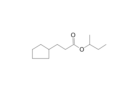 Sec-butyl 3-cyclopentylpropanoate