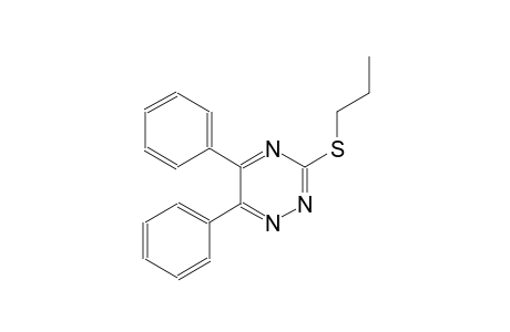 5,6-diphenyl-3-(propylsulfanyl)-1,2,4-triazine