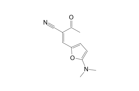 2-[5'-(N,N-Dimethylamino)-2'-furylmethylene)-3-oxobutanenitrile