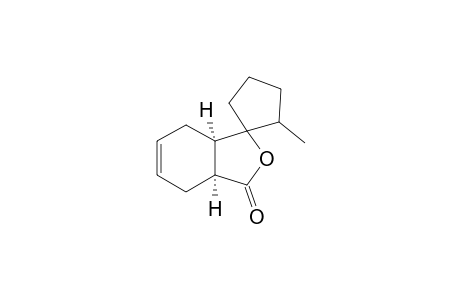 c-tetrahedro-4',5',6',7'-spiro[2-methylcyclopentane-1,1'-3H-isobenzofuran]-3'-one