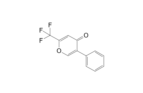 5-Phenyl-2-(trifluoromethyl)-4-pyranone