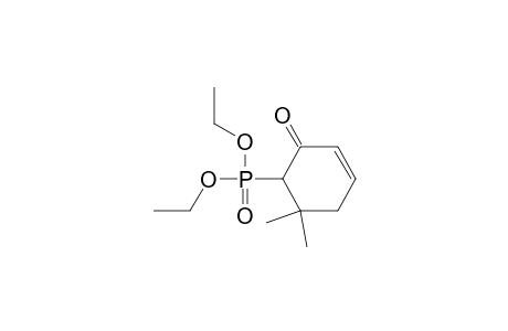 Phosphonic acid, (6,6-dimethyl-2-oxo-3-cyclohexen-1-yl)-, diethyl ester
