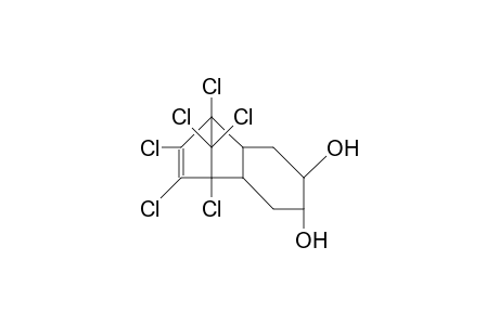 4-endo-5-exo-Dihydroxy-desmethylene-dihydro-aldrin