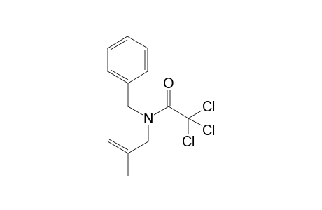 N-Benzyl-2,2,2-trichloro-N-(2-methylallyl)acetamide