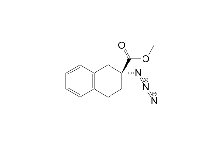 (2R)-2-azido-3,4-dihydro-1H-naphthalene-2-carboxylic acid methyl ester