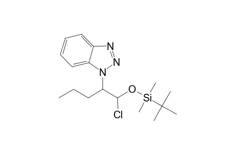 1H-Benzotriazole, 1-[1-(chloromethyl)-4-[[(1,1-dimethylethyl)dimethylsilyl]oxy]butyl]-