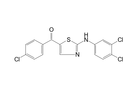 p-CHLOROPHENYL 2-(3,4-DICHLOROANILINO)-5-THIAZOLYL KETONE