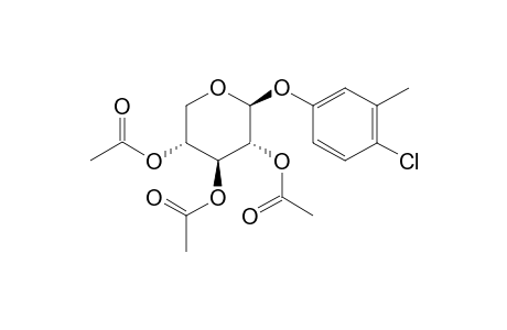 4-CHLORO-m-TOLYL beta-D-XYLOPYRANOSIDE, TRIACETATE