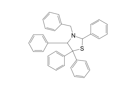 3-Benzyl-2,4,5,5-tetraphenyl-1,3-thiazolidine