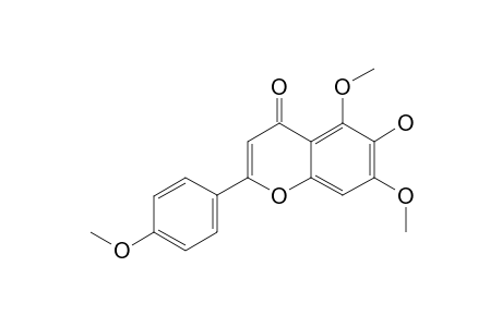 6-HYDROXY-5,7,4'-TRIMETHOXYFLAVONE