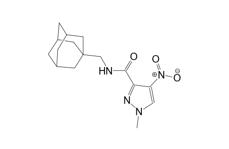 N-(1-adamantylmethyl)-1-methyl-4-nitro-1H-pyrazole-3-carboxamide