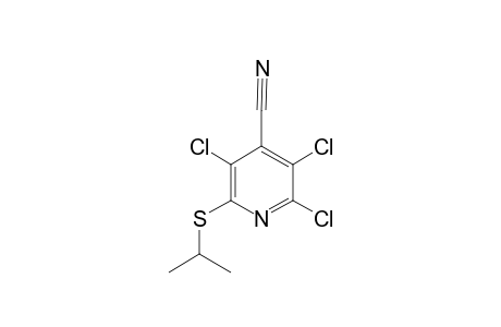 2-ISOPROPYLTHIO-3,5,6-TRICHLORO-4-CYANOPYRIDINE