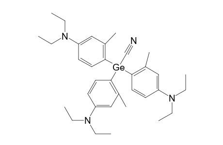 Germanecarbonitrile, 1,1,1-tris[4-(diethylamino)-2-methylphenyl]-