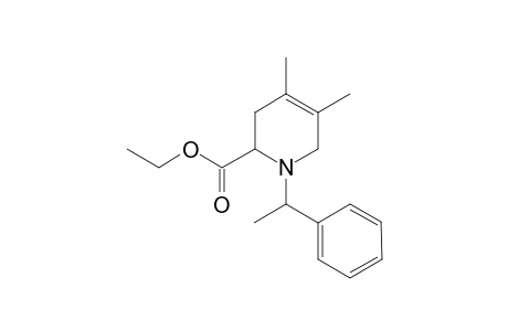 4,5-Dimethyl-1-(1-phenylethyl)-3,6-dihydro-2H-pyridine-2-carboxylic acid ethyl ester