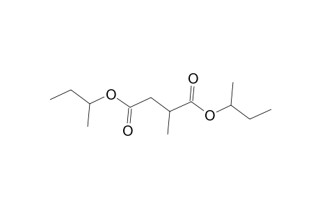 Butanedioic acid, methyl-, bis(1-methylpropyl) ester