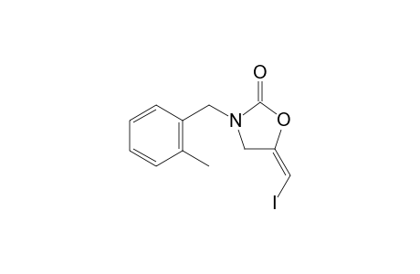 (E)-5-(iodomethylene)-3-(2-methylbenzyl)oxazolidin-2-one