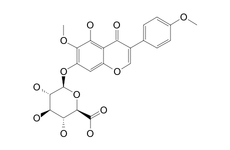 IRISOLIDONE-7-O-BETA-D-GLUCURONIDE