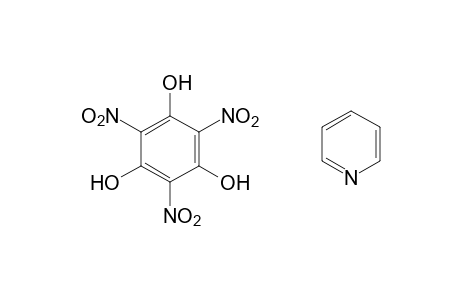 trinitrophloroglucinol, compound with pyridine