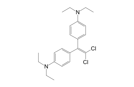 4-[2,2-bis(chloranyl)-1-[4-(diethylamino)phenyl]ethenyl]-N,N-diethyl-aniline