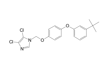 1H-Imidazole, 4,5-dichloro-1-[[4-[3-(1,1-dimethylethyl)phenoxy]phenoxy]methyl]-
