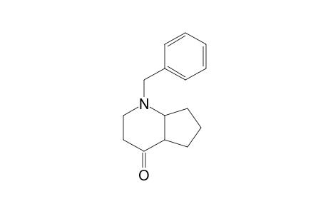 4H-Cyclopenta[b]pyridin-4-one, octahydro-1-(phenylmethyl)-