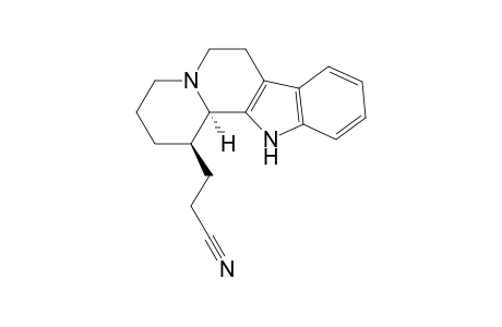 1.beta.-(2-Cyanoethyl)-1,2,3,4,6,7,12,12b.alpha.-octahydroindolo[2,3-A]quinolizine
