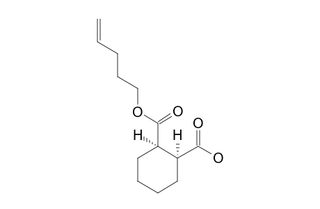 CYCLOHEXANE-1,2-DICARBOXYLIC-ACID-MONOPENT-4-ENYLESTER