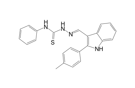 1-[2-(p-Methylphenyl)indole-3-carboxaldehyde]-4-phenylthiosemicarbazone