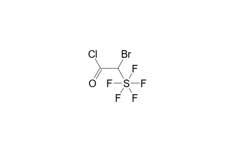 Sulfur, (1-bromo-2-chloro-2-oxoethyl)pentafluoro-, (OC-6-21)-