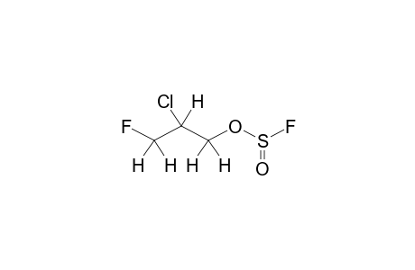 2-CHLORO-3-FLUOROPROPYLFLUOROSULPHITE