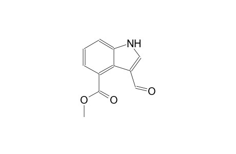 1H-indole-4-carboxylic acid, 3-formyl-, methyl ester