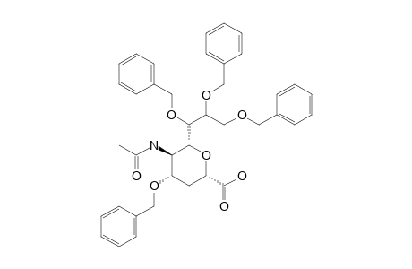 5-ACETAMIDO-2,6-ANHYDRO-4,7,8,9-TETRA-O-BENZYL-3,5-DIDEOXY-D-ERYTHRO-L-GLUCO-NONONIC-ACID