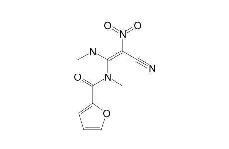 N-(2-CYANO-1-(METHYLAMINO)-2-NITROETHENYL)-N-METHYLFURAN-2-CARBOXAMIDE