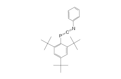 N-PHENYL-P-(2,4,6-TRI-TERT.-BUTYLPHENYL)-IMINOMETHYLENEPHOSPHONE