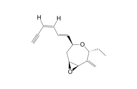 15-DEBROMO-6-DECHLORO-5,6,11,15-TETRAHYDROROGIOLENYNE-A
