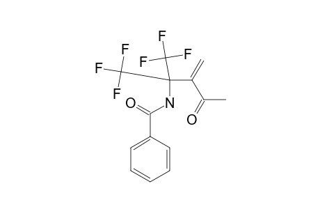 N-[2-acetyl-1,1-bis(trifluoromethyl)prop-2-enyl]benzamide